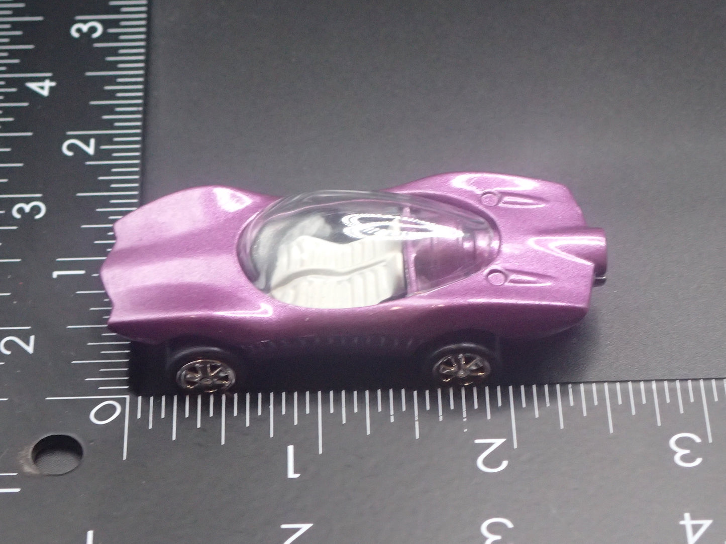 CUSTOM TURBINE PURPLE 1:64 SCALE COLLECTIBLE DIORAMA DIECAST MODEL CAR