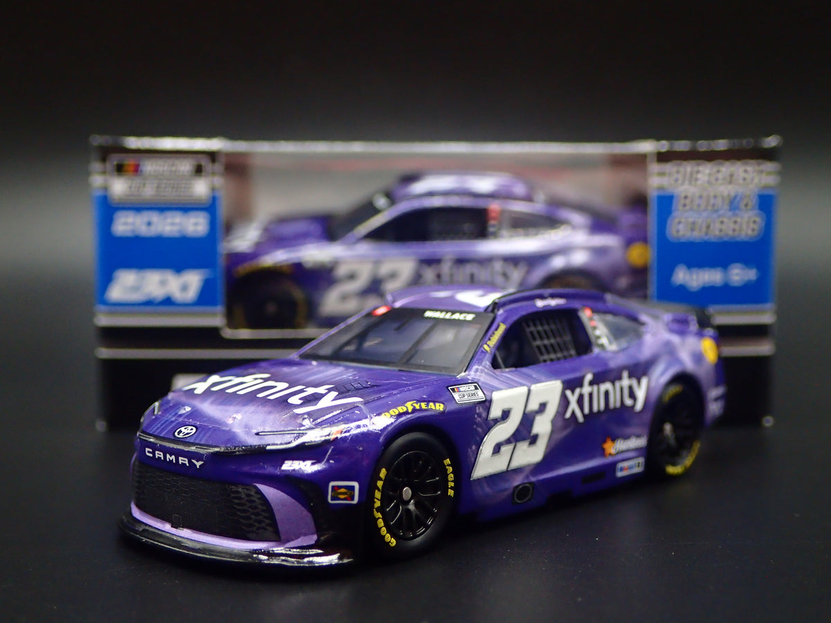 2026 TOYOTA CAMRY 23 BUBBA WALLACE XFINITY NASCAR 1:64 SCALE DIECAST MODEL CAR