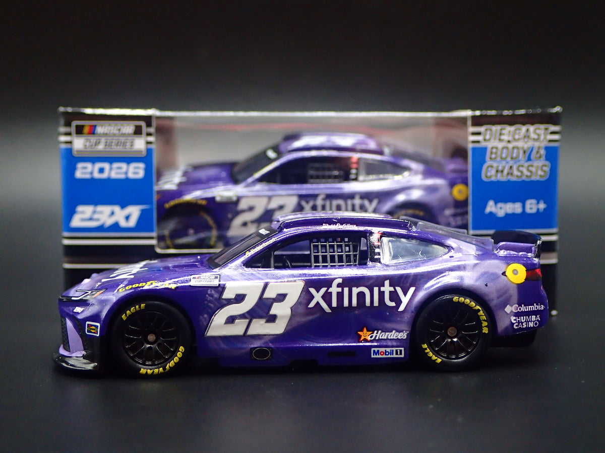 2026 TOYOTA CAMRY 23 BUBBA WALLACE XFINITY NASCAR 1:64 SCALE DIECAST MODEL CAR
