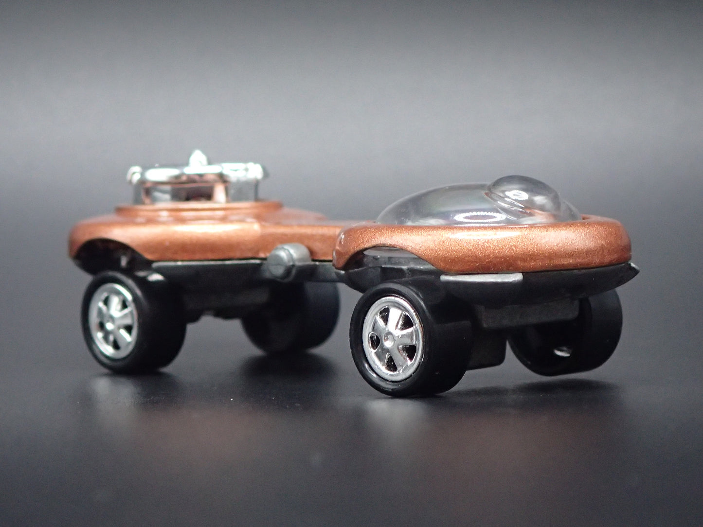 NUCLEON BROWN 1:64 SCALE COLLECTIBLE DIORAMA DIECAST MODEL CAR