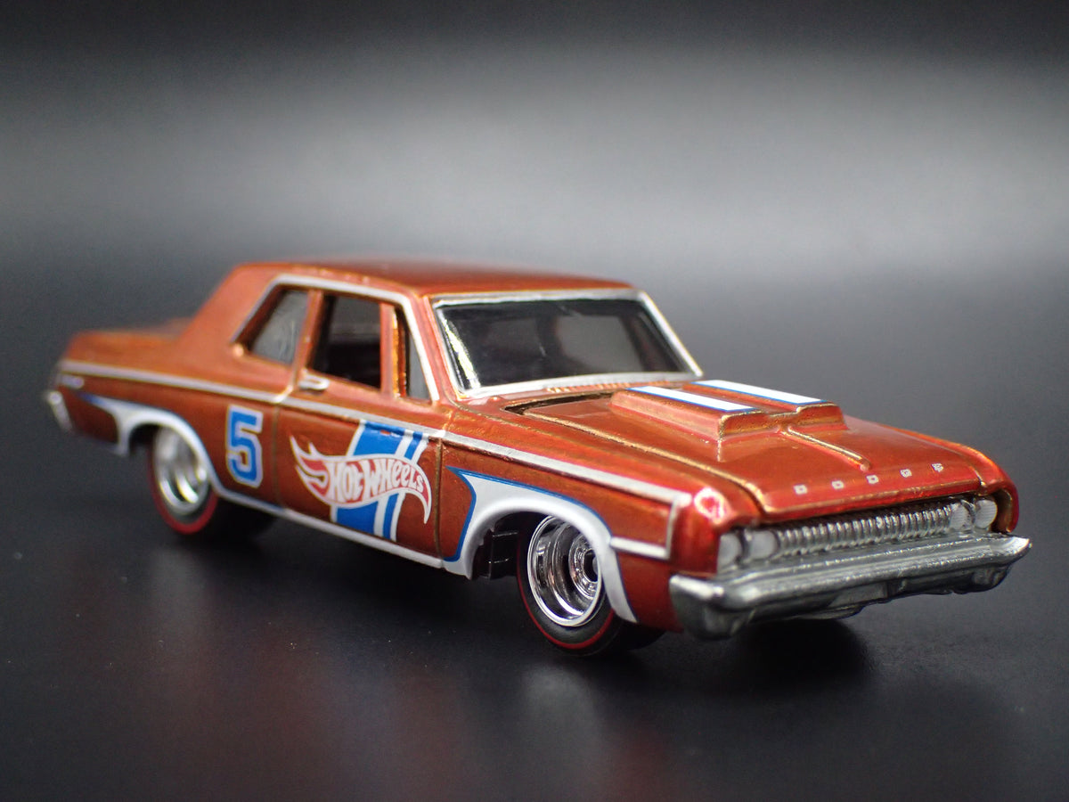 1964 64 DODGE 330 NHRA ORANGE 1/64 SCALE COLLECTIBLE DIECAST MODEL CAR