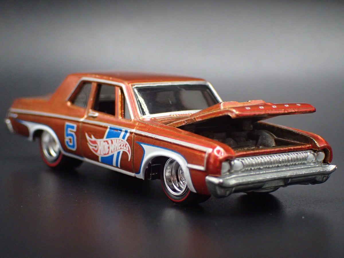 1964 64 DODGE 330 NHRA ORANGE 1/64 SCALE COLLECTIBLE DIECAST MODEL CAR