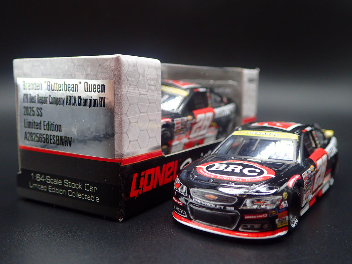 2025 CHEVROLET SS 28 BRENDEN BUTTERBEAN QUEEN ARCA CHAMP NASCAR 1:64 DIECAST CAR