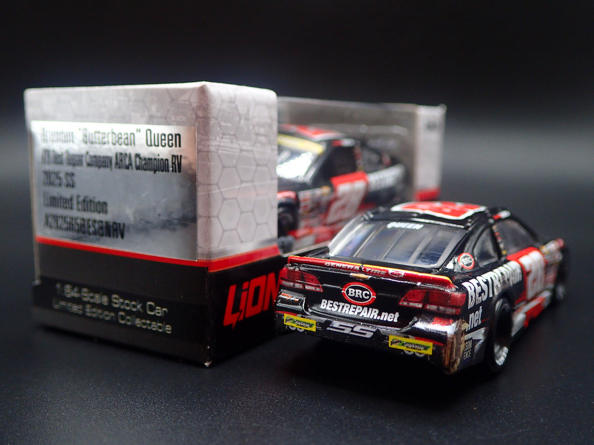 2025 CHEVROLET SS 28 BRENDEN BUTTERBEAN QUEEN ARCA CHAMP NASCAR 1:64 DIECAST CAR