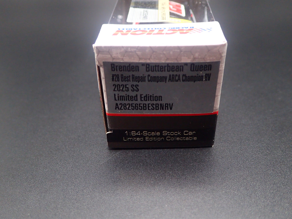2025 CHEVROLET SS 28 BRENDEN BUTTERBEAN QUEEN ARCA CHAMP NASCAR 1:64 DIECAST CAR