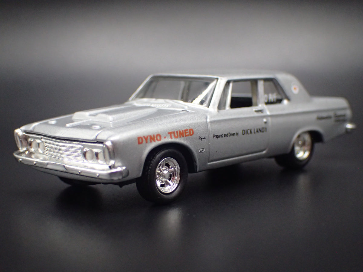 1964 64 DODGE 330 NHRA SILVER 1/64 SCALE COLLECTIBLE DIECAST MODEL CAR