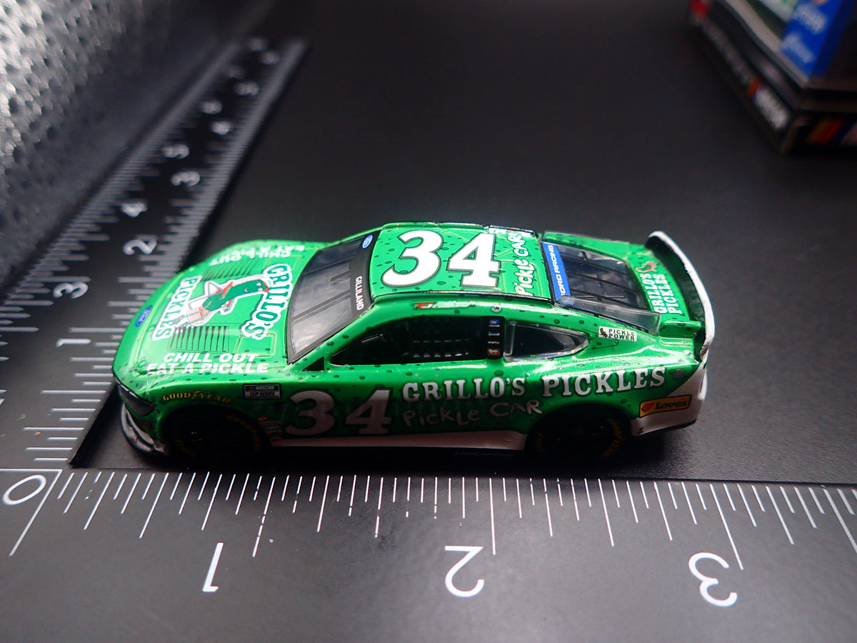 2026 26 FORD MUSTANG #34 TODD GILLILAND GRILLO'S NASCAR 1:64 SCALE DIECAST CAR
