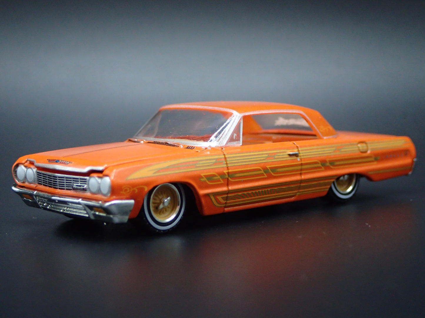 1964 64 CHEVY CHEVROLET IMPALA LOWRIDER 1:64 SCALE COLLECTIBLE DIECAST MODEL CAR