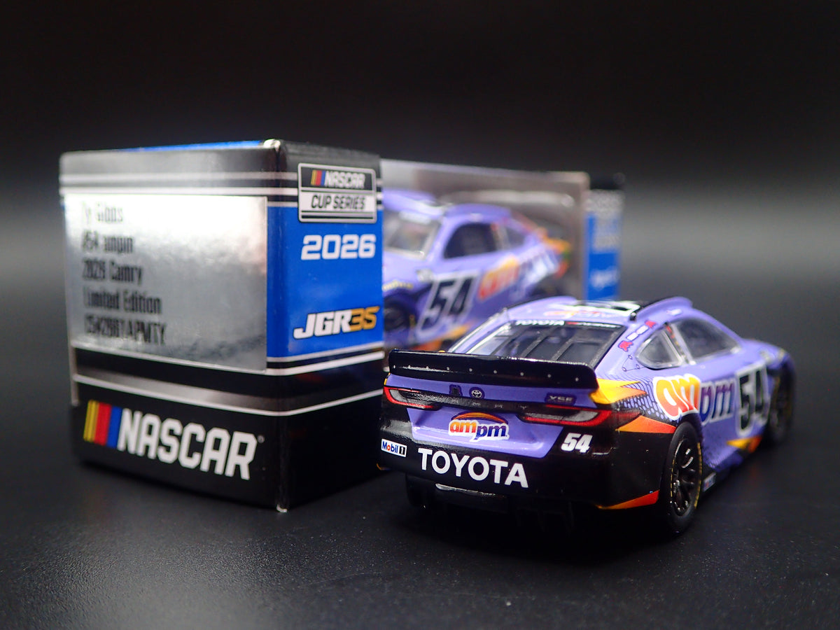 2026 TOYOTA CAMRY #54 TY GIBBS AMPM NASCAR 1:64 SCALE DIORAMA MODEL CAR