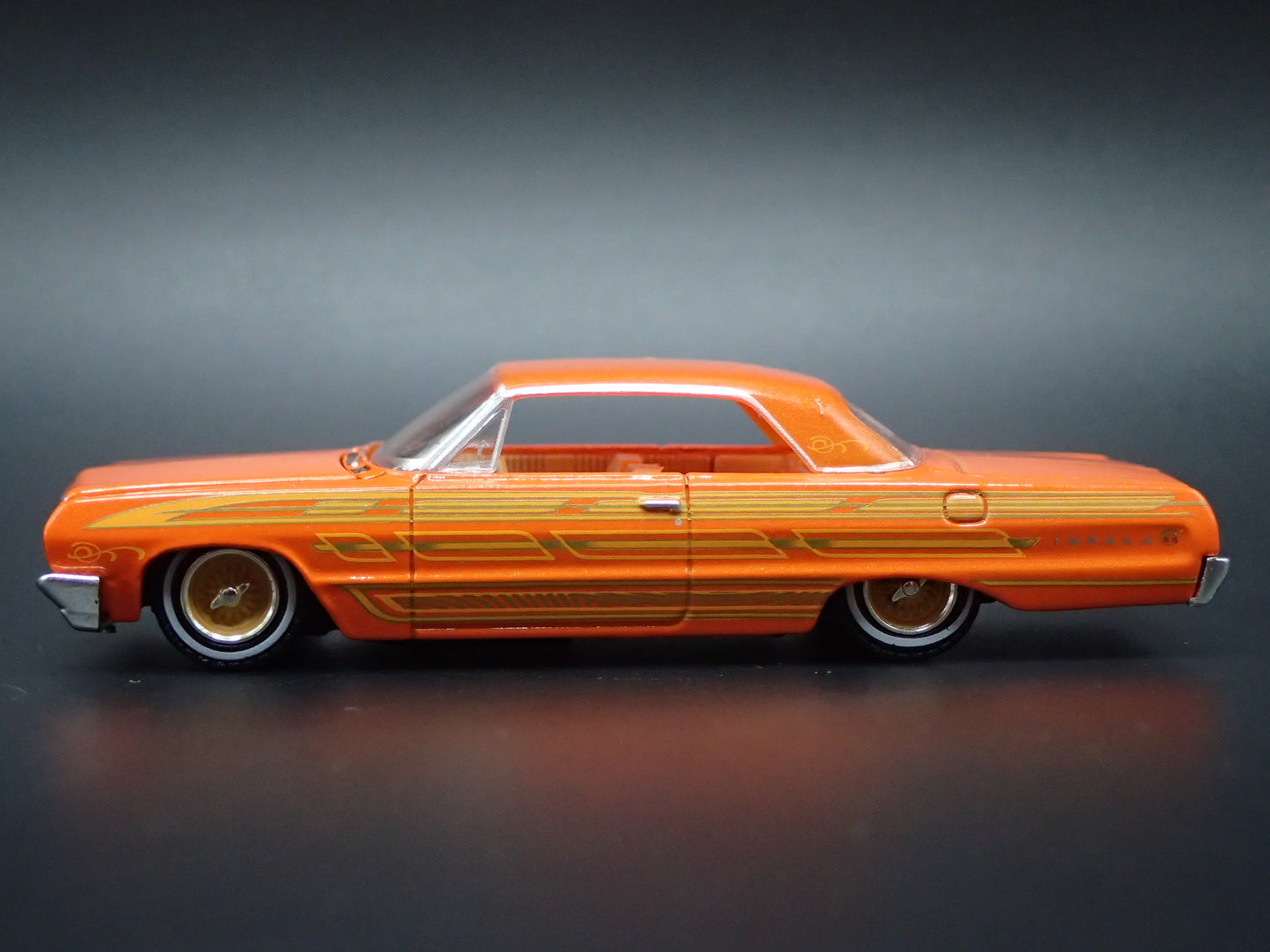1964 64 CHEVY CHEVROLET IMPALA LOWRIDER 1:64 SCALE COLLECTIBLE DIECAST MODEL CAR