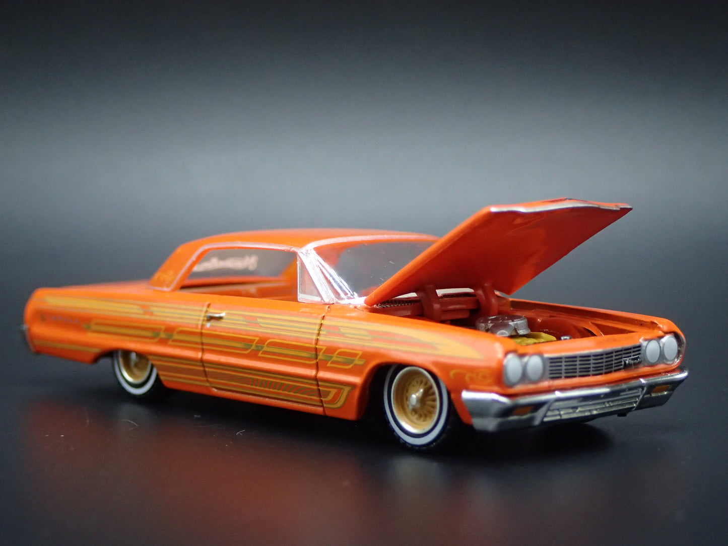 1964 64 CHEVY CHEVROLET IMPALA LOWRIDER 1:64 SCALE COLLECTIBLE DIECAST MODEL CAR