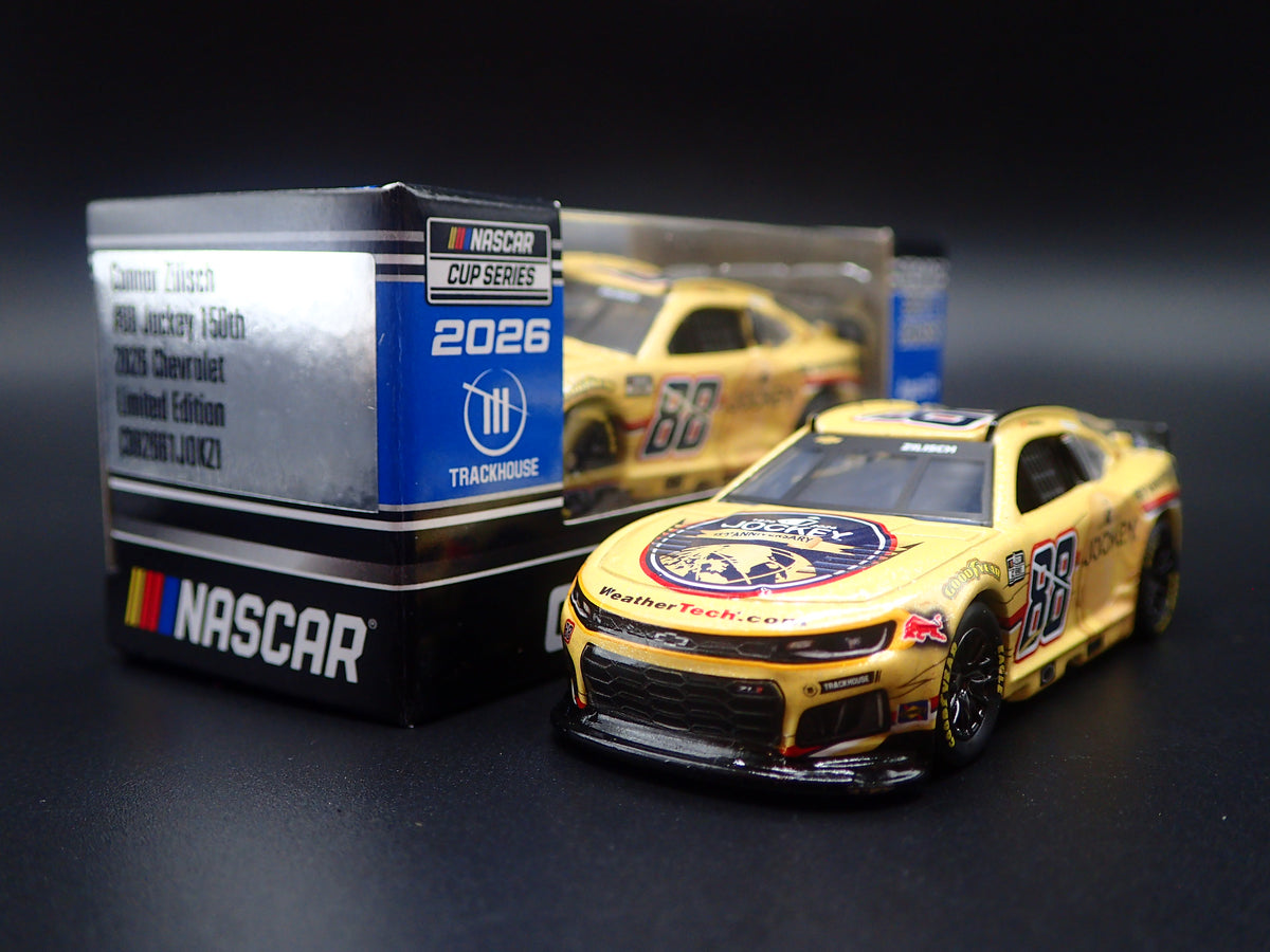 2026 26 CHEVROLET 88 CONNOR ZILISCH JOCKEY NASCAR 1:64 SCALE DIECAST MODEL CAR