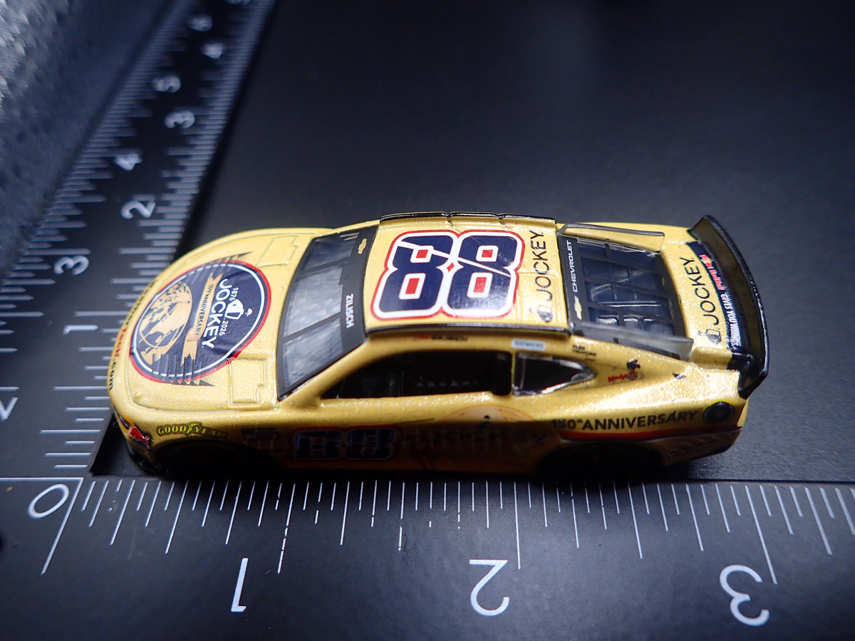 2026 26 CHEVROLET 88 CONNOR ZILISCH JOCKEY NASCAR 1:64 SCALE DIECAST MODEL CAR