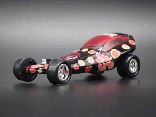 CHERRYBOMB NHRA DRAGSTER CUSTOM PINK PANTHER 1:64 SCALE DIORAMA DIECAST MODEL CAR