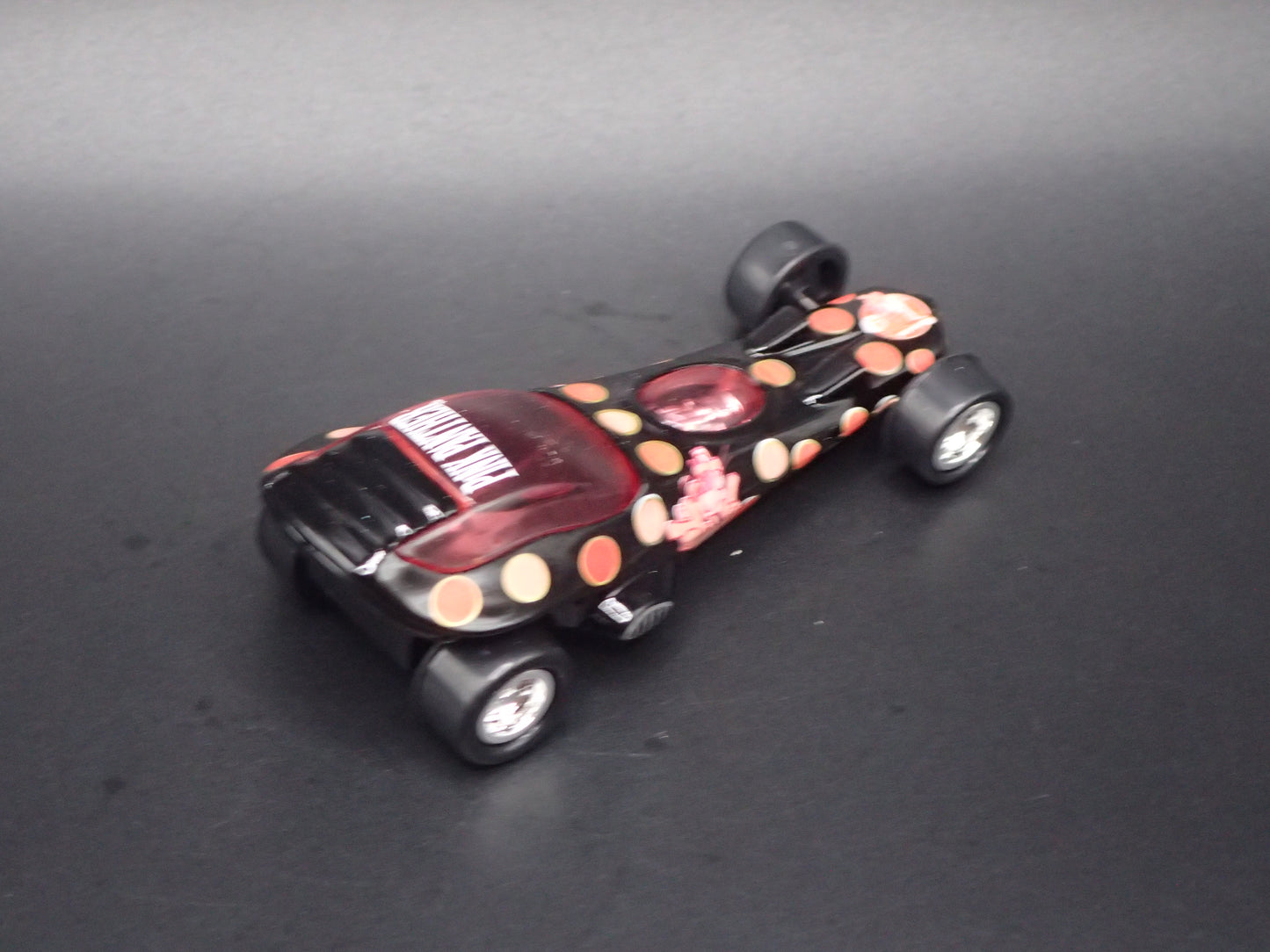 CHERRYBOMB NHRA DRAGSTER CUSTOM PINK PANTHER 1:64 SCALE DIORAMA DIECAST MODEL CAR