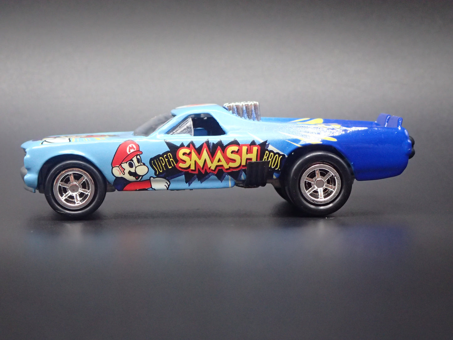1971 CHEVY CHEVROLET EL CAMINO CUSTOM SUPER SMASH BROS 1:64 SCALE DIECAST MODEL CAR