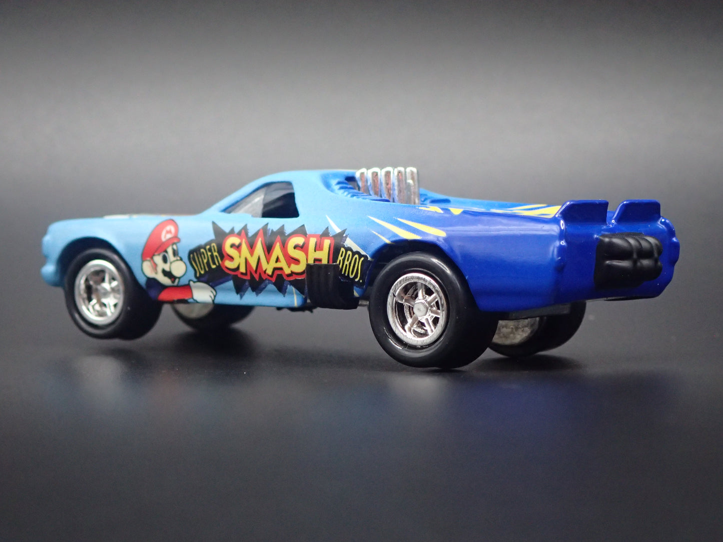 1971 CHEVY CHEVROLET EL CAMINO CUSTOM SUPER SMASH BROS 1:64 SCALE DIECAST MODEL CAR