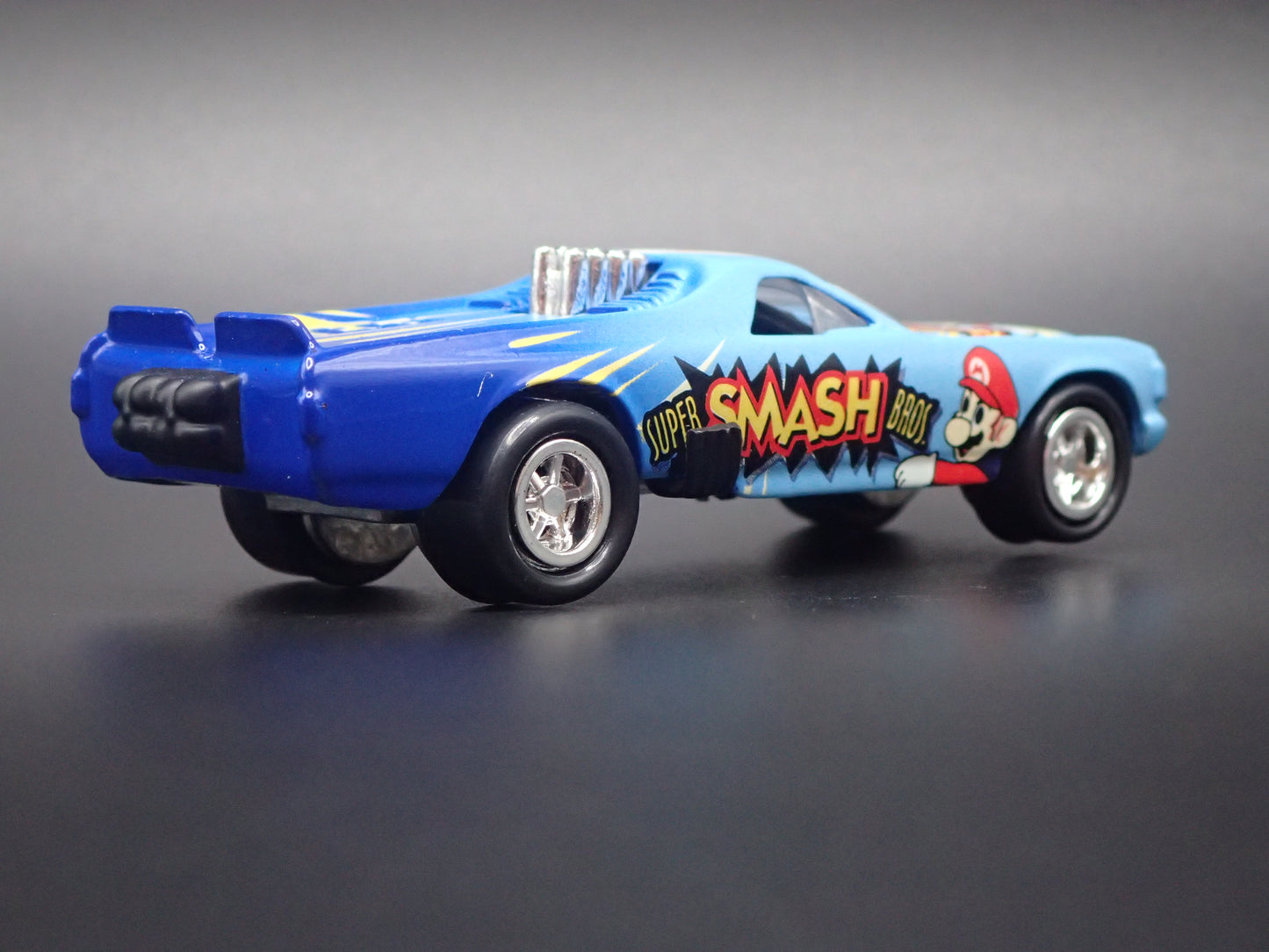 1971 CHEVY CHEVROLET EL CAMINO CUSTOM SUPER SMASH BROS 1:64 SCALE DIECAST MODEL CAR