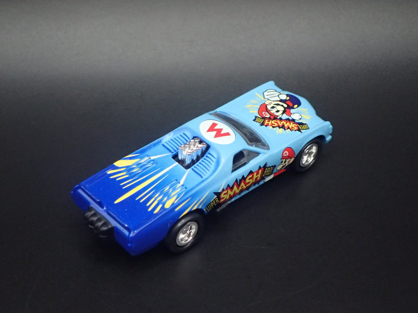 1971 CHEVY CHEVROLET EL CAMINO CUSTOM SUPER SMASH BROS 1:64 SCALE DIECAST MODEL CAR