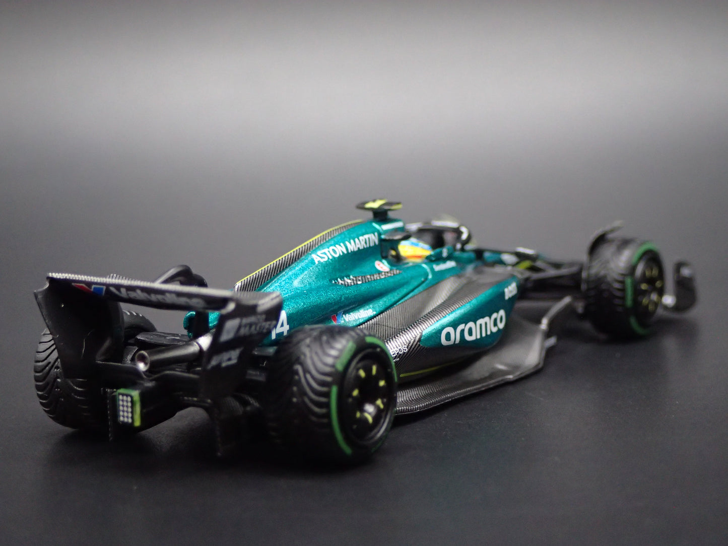 ASTON MARTIN AMR24 #14 FERNANDO ALFONSO 2024 1:64 SCALE DIECAST MODEL CAR