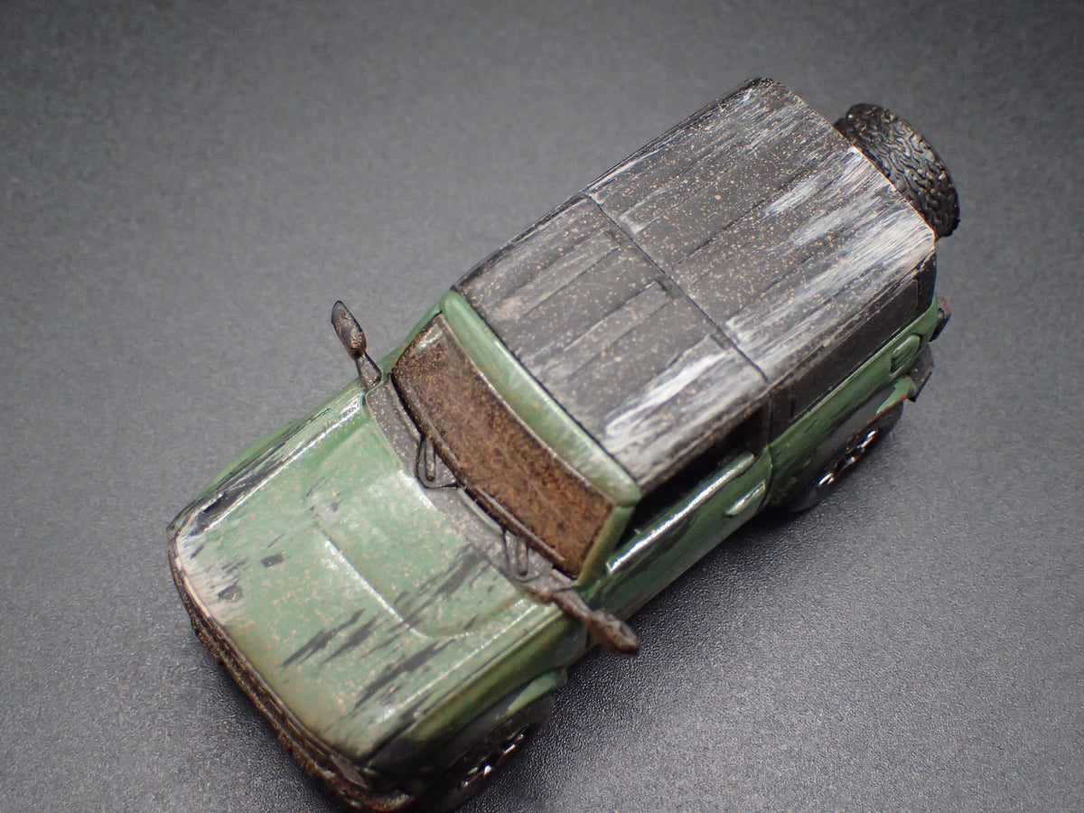 2021-2026 FORD BRONCO 2 FOUR DOOR CUSTOM MUDDY 1:64 SCALE DIECAST MODEL CAR