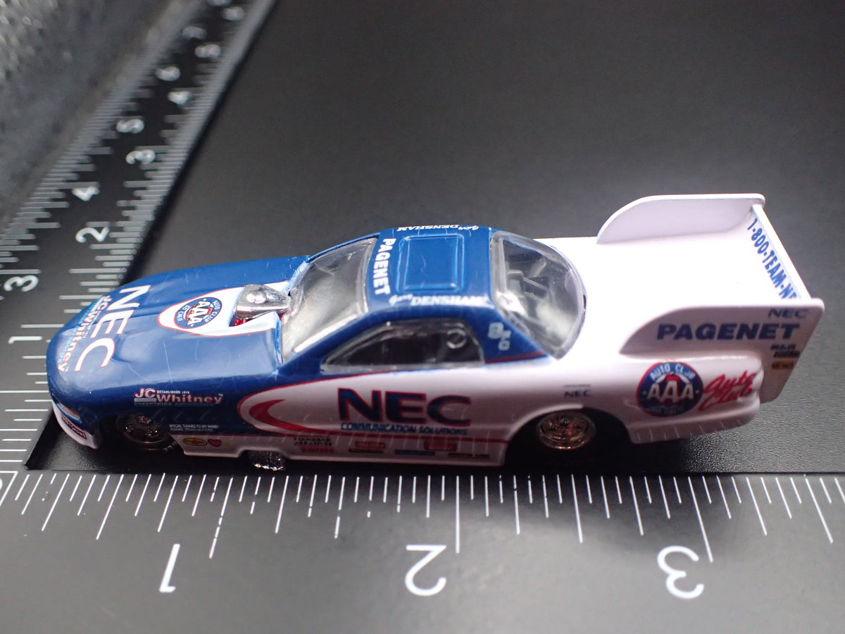 1996 96 PONTIAC FIREBIRD FUNNY CAR NHRA GARY DENSHAM 1/64 SCALE DIECAST CAR