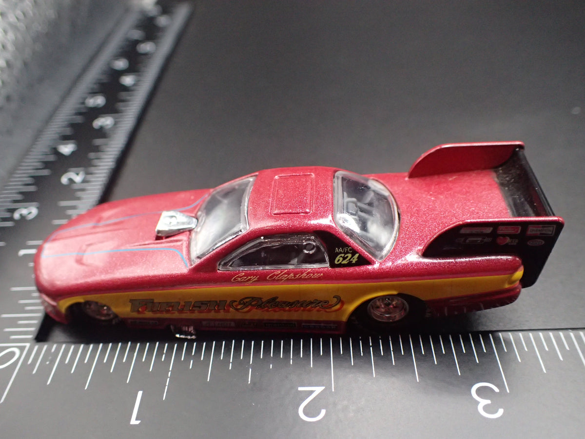 1996 96 PONTIAC FIREBIRD FUNNY CAR NHRA GARY CLAPSHAW 1/64 SCALE DIECAST CAR