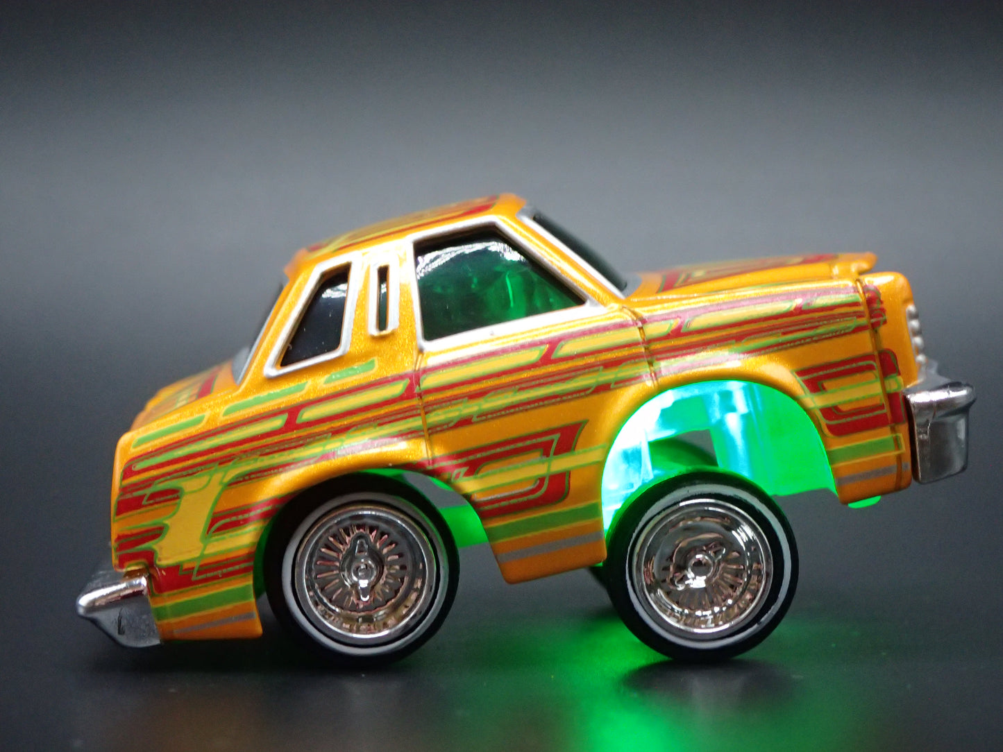 1978 78 THUNDERBIRD CAR TUNED LOWRIDER BLACK 1:64 SCALE DIORAMA DIECAST MODEL CAR
