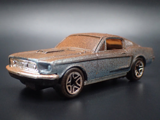 1968 68 FORD MUSTANG COBRA JET 428 CUSTOM BARN FIND 1:64 SCALE DIECAST MODEL CAR
