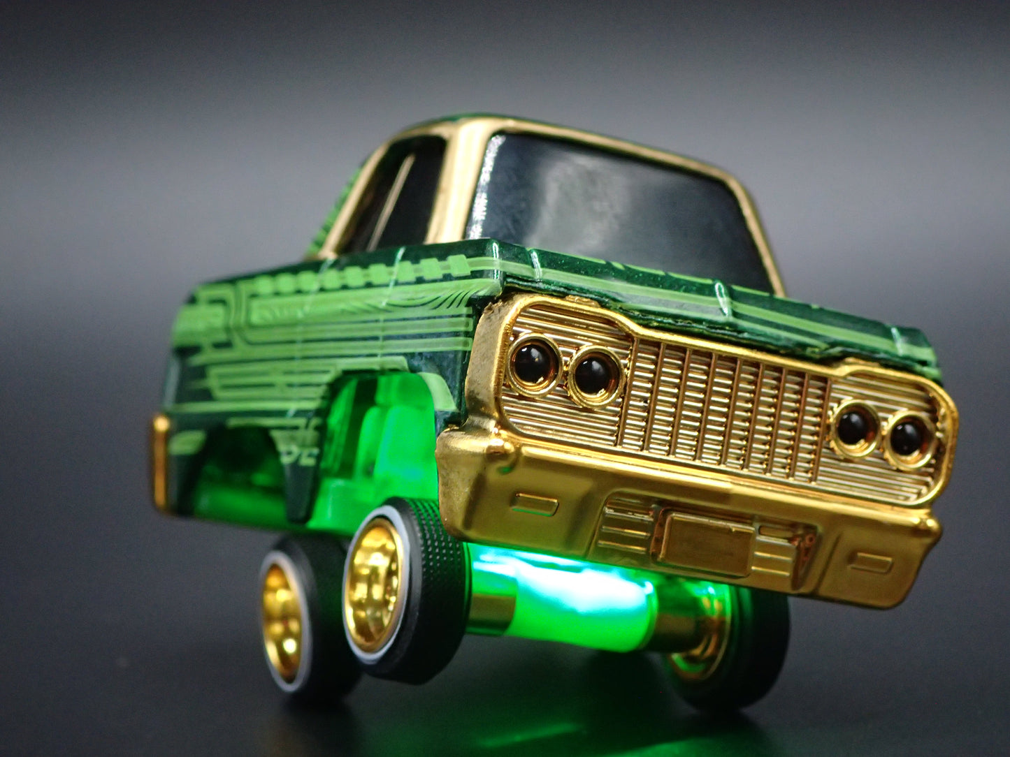 1964 64 CHEVY CHEVROLET IMPALA CAR TUNED LOWRIDER 1:64 SCALE DIECAST MODEL CAR