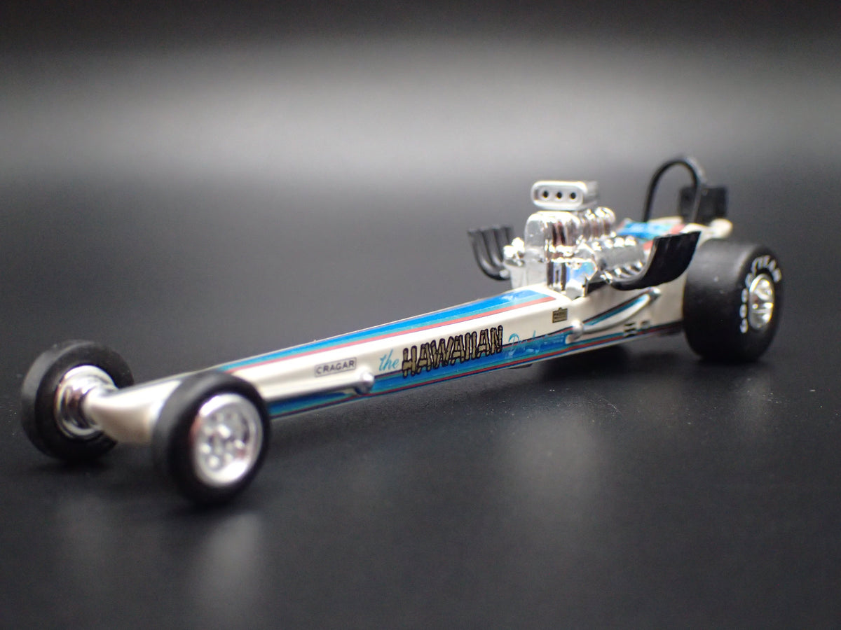 1967 67 THE HAWAIIAN NHRA TOP FUEL FRONT ENGINE DRAGSTER 1:64 SCALE DIECAST MODEL CAR
