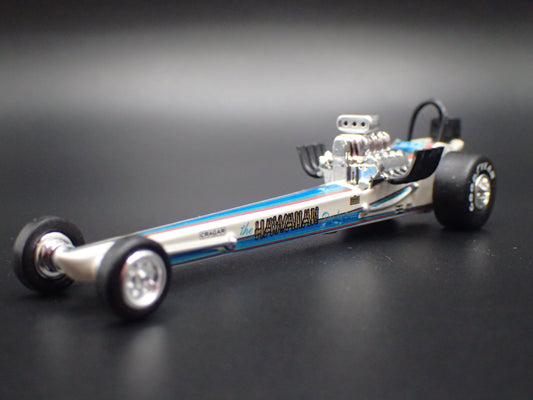 1967 67 THE HAWAIIAN NHRA TOP FUEL FRONT ENGINE DRAGSTER 1:64 SCALE DIECAST MODEL CAR-Burning Rubber Toy Company