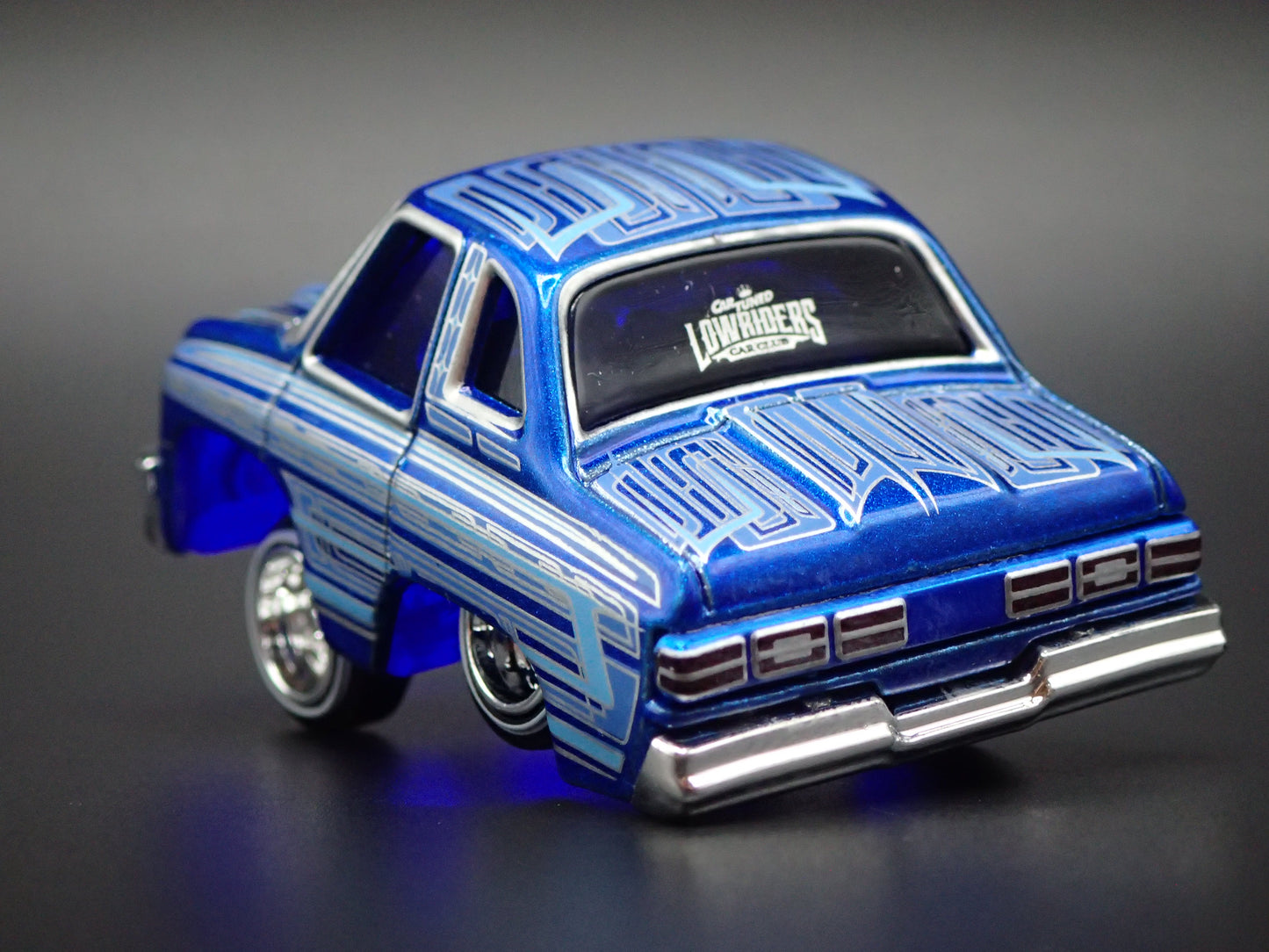 1975 75 CHEVY CHEVROLET IMPALA CAR TUNED LOWRIDER 1:64 SCALE DIECAST MODEL CAR