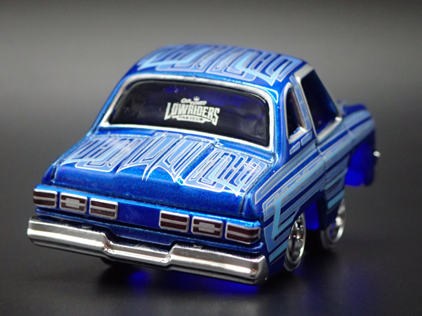 1975 75 CHEVY CHEVROLET IMPALA CAR TUNED LOWRIDER 1:64 SCALE DIECAST MODEL CAR