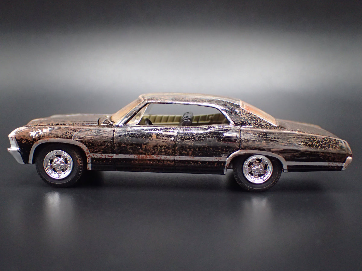 1967 CHEVY CHEVROLET IMPALA SUPERNATURAL BARN FIND 1:64 SCALE DIECAST MODEL CAR