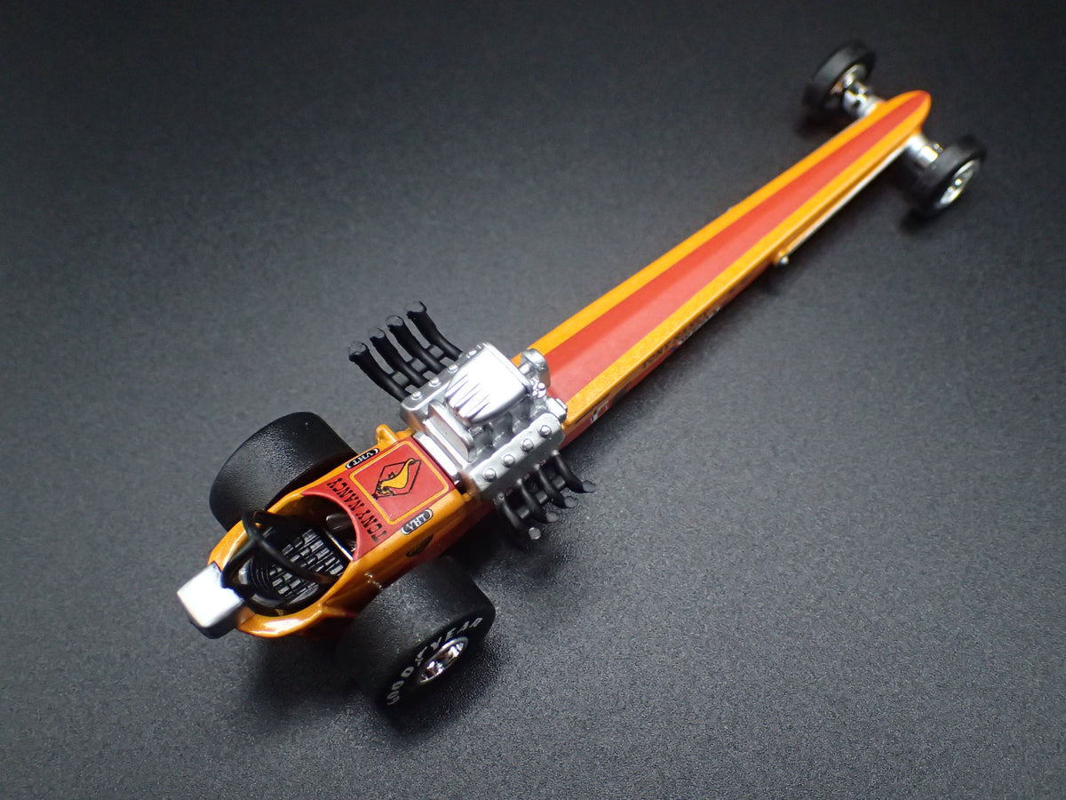 1972 72 TONY NANCY NHRA TOP FUEL FRONT ENGINE DRAGSTER 1:64 SCALE DIECAST MODEL CAR