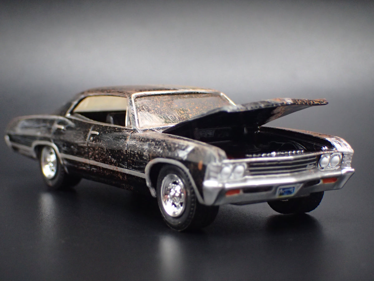 1967 CHEVY CHEVROLET IMPALA SUPERNATURAL BARN FIND 1:64 SCALE DIECAST MODEL CAR
