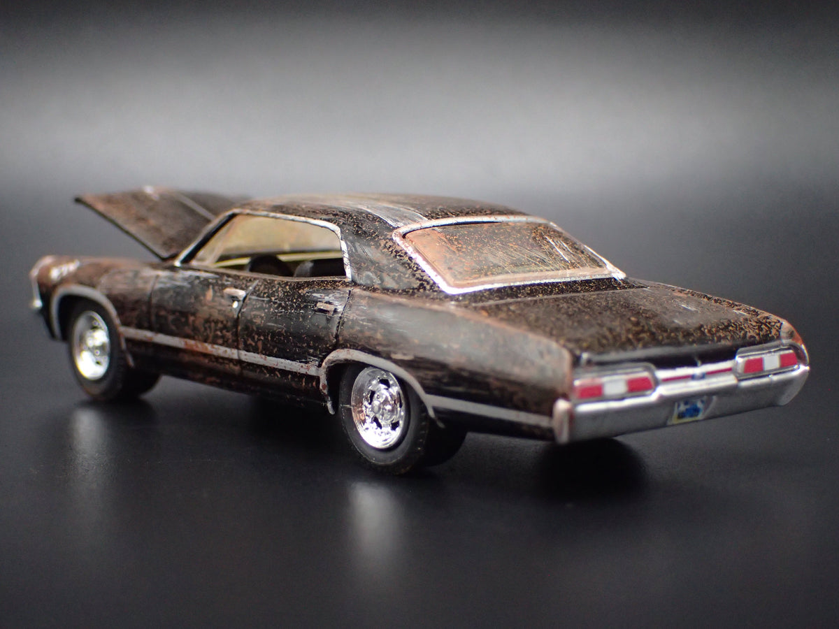 1967 CHEVY CHEVROLET IMPALA SUPERNATURAL BARN FIND 1:64 SCALE DIECAST MODEL CAR