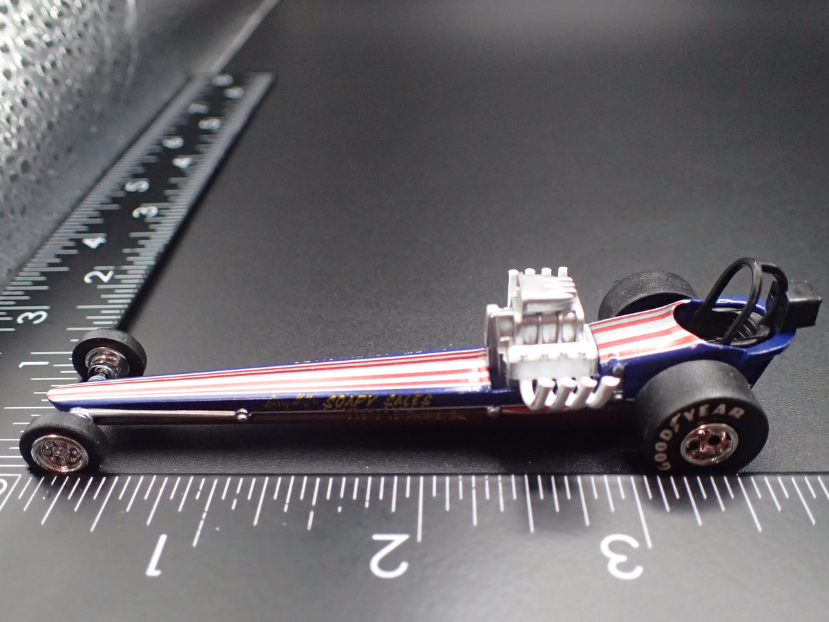 1970 70 SOAPY SALES NHRA TOP FUEL FRONT ENGINE DRAGSTER 1:64 SCALE DIECAST MODEL CAR