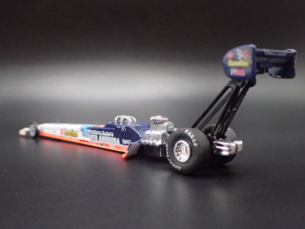 1996 96 SHELLY ANDERSON NHRA TOP FUEL DRAGSTER 1:64 SCALE DIORAMA DIECAST MODEL CAR