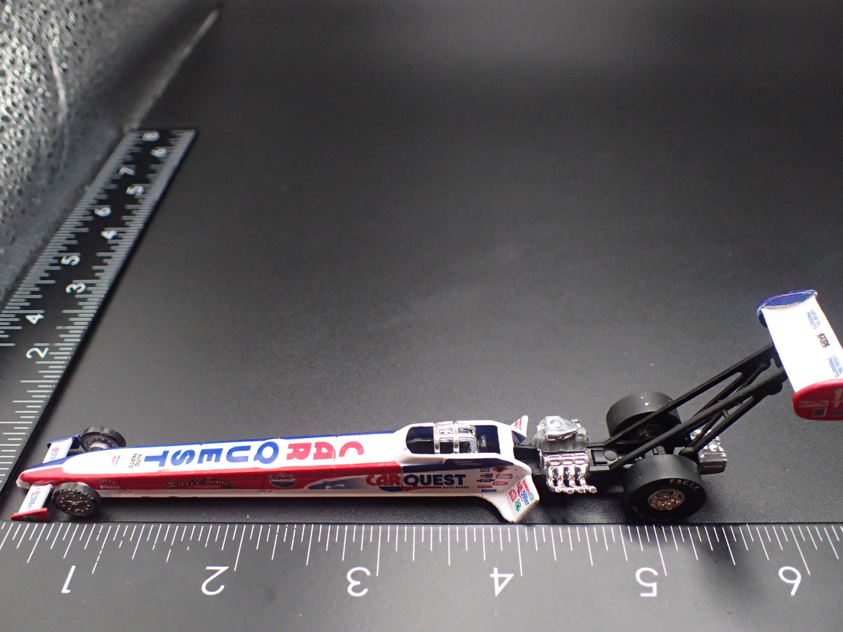1996 96 BRUCE SARVER NHRA TOP FUEL DRAGSTER 1:64 SCALE DIORAMA DIECAST MODEL CAR