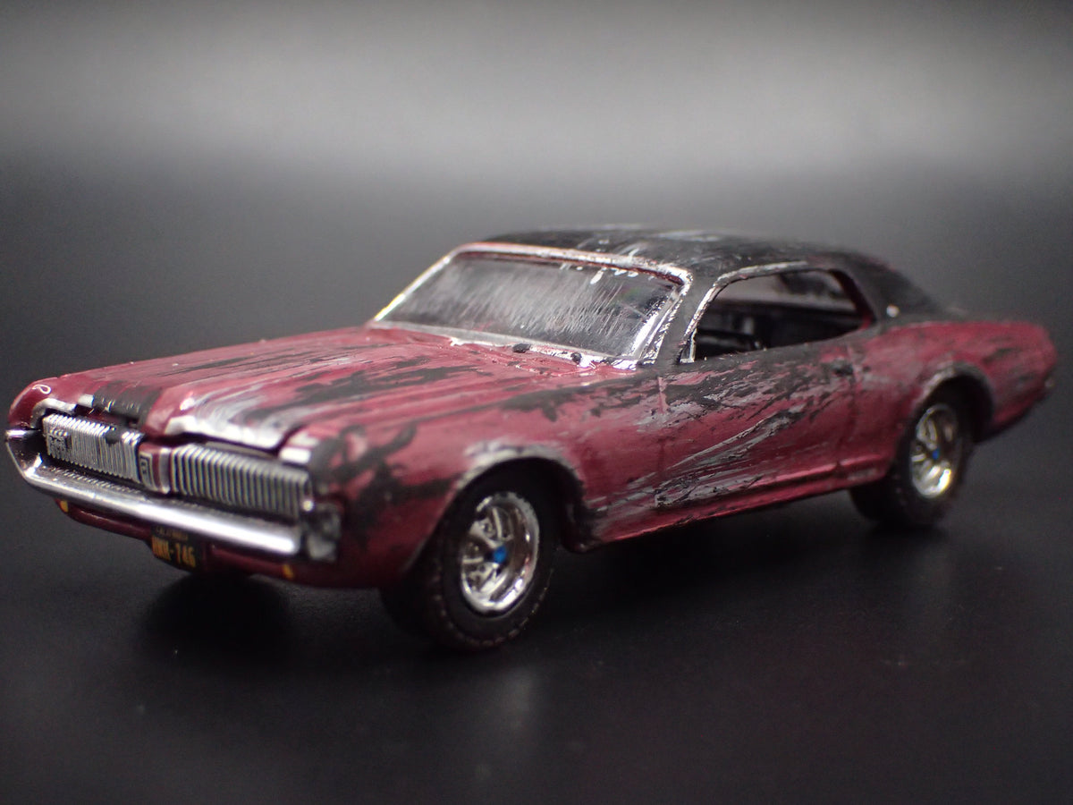 1967 67 MERC MERCURY COUGAR XR-7 GT BARN FIND 1:64 SCALE DIECAST MODEL CAR