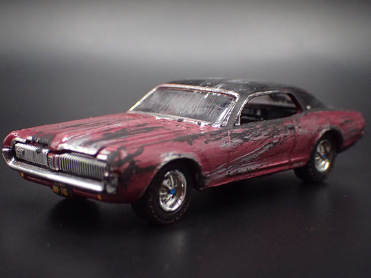 1967 67 MERC MERCURY COUGAR XR-7 GT BARN FIND 1:64 SCALE DIECAST MODEL CAR
