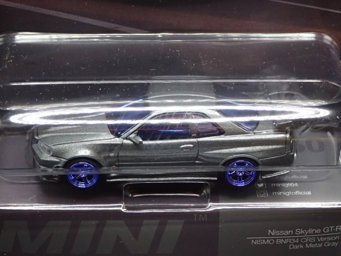 NISSAN SKYLINE GTR R34 NISMO BNR34 CRS 2026 TSM MODEL MINI GT 1160 CHASE