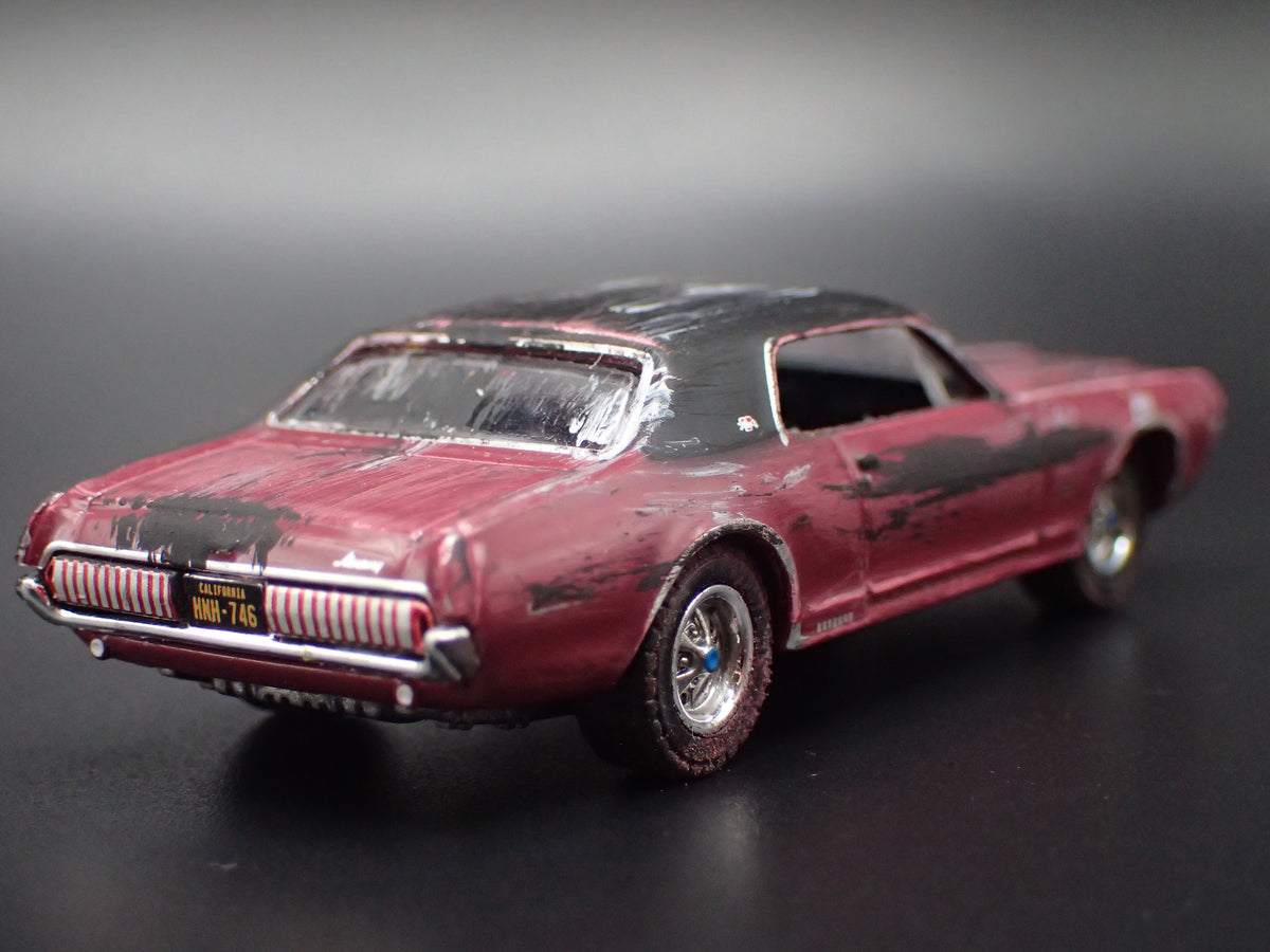 1967 67 MERC MERCURY COUGAR XR-7 GT BARN FIND 1:64 SCALE DIECAST MODEL CAR