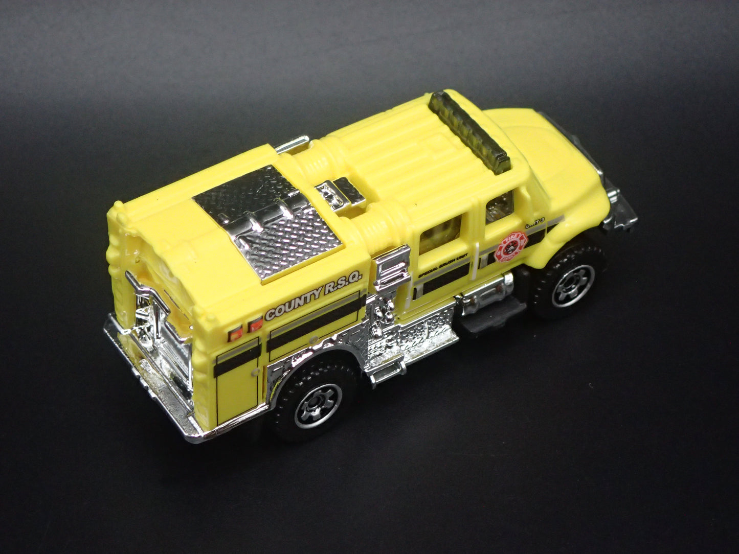 INTERNATIONAL WORKSTAR BRUSH FIRE TRUCK COUNTY RSO 1:64 MB SCALE DIECAST MODEL CAR