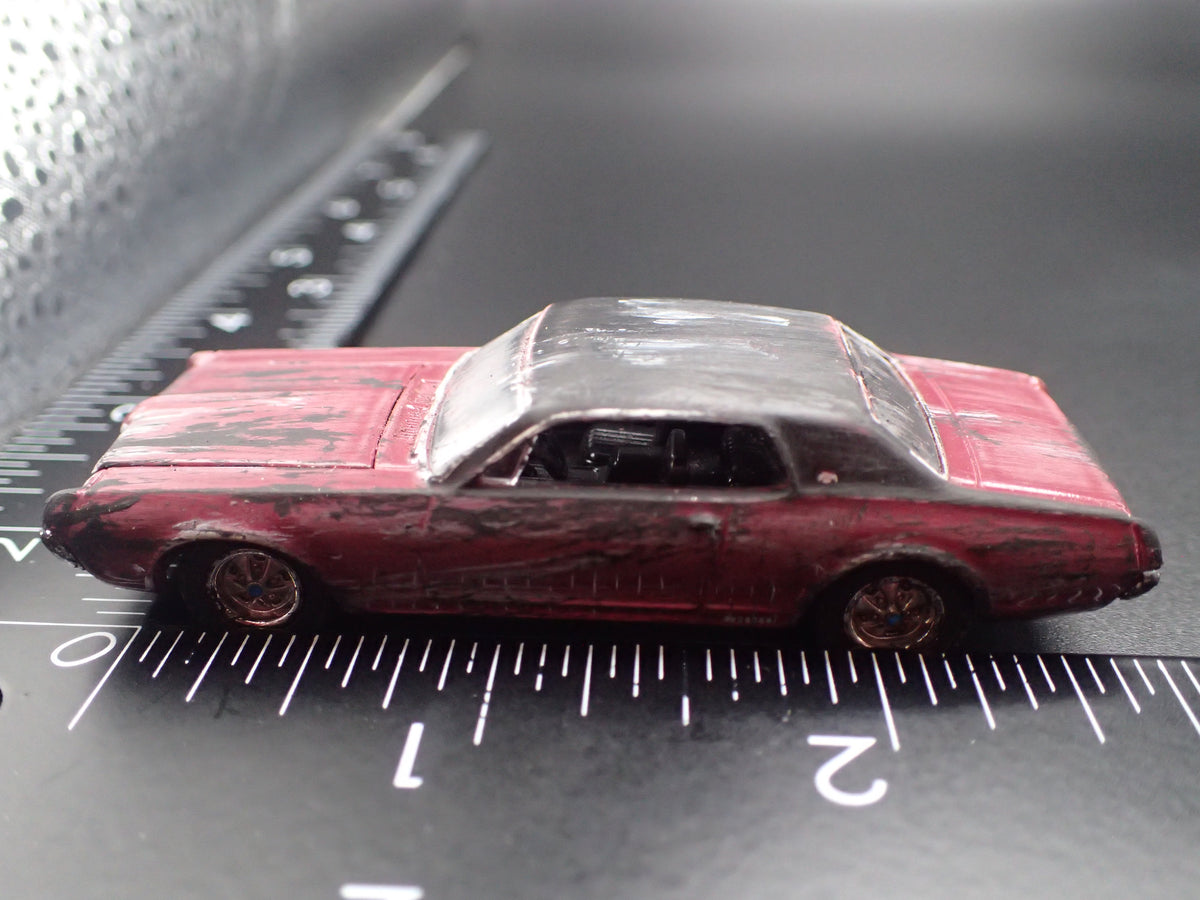 1967 67 MERC MERCURY COUGAR XR-7 GT BARN FIND 1:64 SCALE DIECAST MODEL CAR