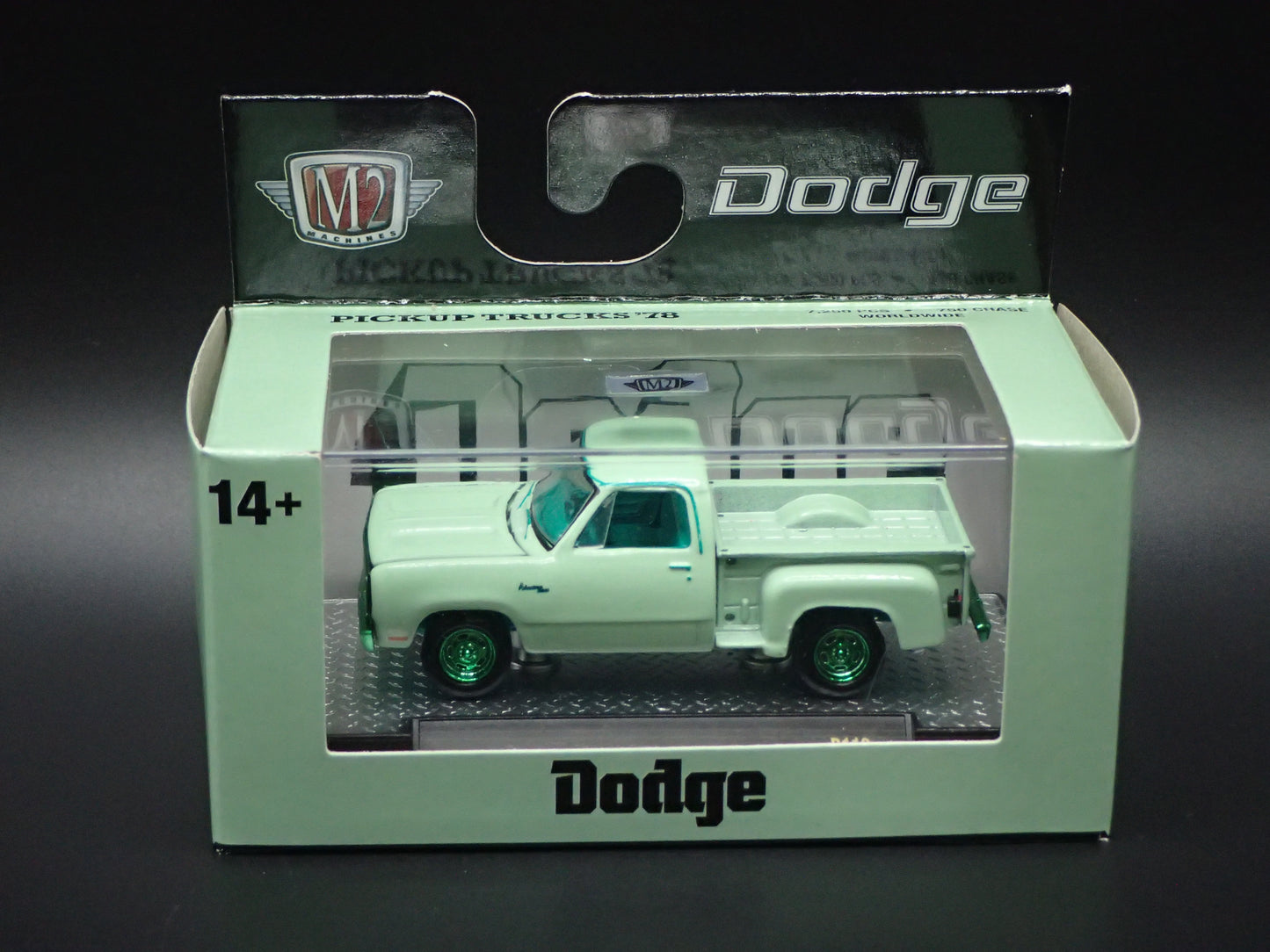 1978 DODGE ADVENTURER 150 AUTOTHENTICS 2026 M2 MACHINES GREEN CHASE R110