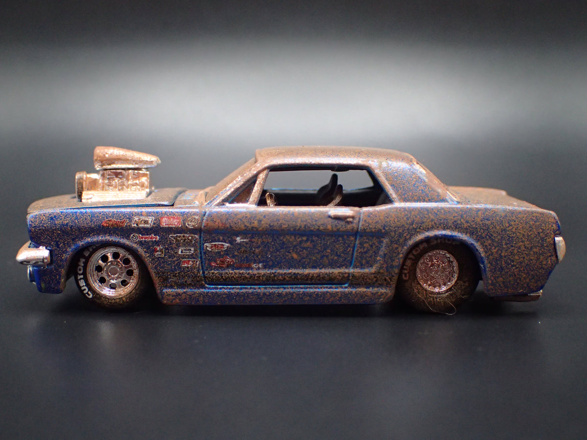 1965 65 FORD MUSTANG NHRA BARN FIND 1:64 SCALE DIORAMA DIECAST MODEL CAR