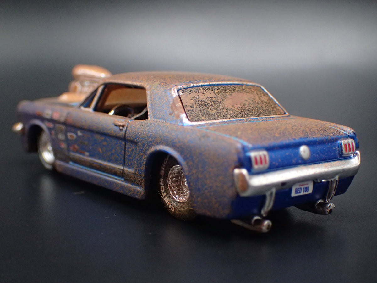 1965 65 FORD MUSTANG NHRA BARN FIND 1:64 SCALE DIORAMA DIECAST MODEL CAR